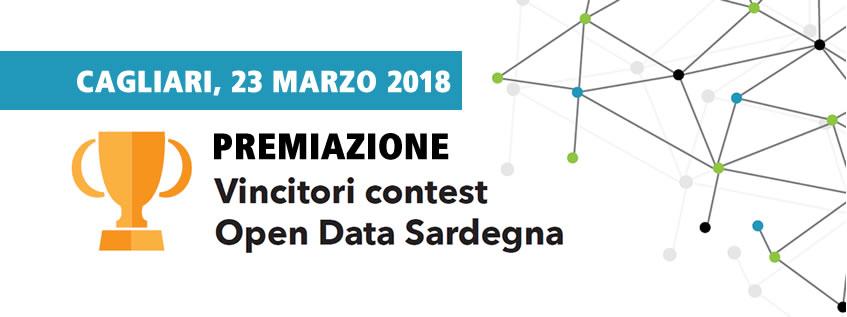 Premiazione vincitori contest open data Sardegna